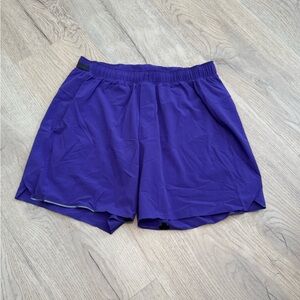 lululemon athletica Men's Vibrant Purple Athletic Shorts
